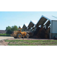 Entrepôt en métal préfabriqué léger en métal de structure